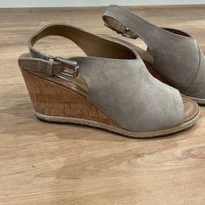 Franco Sarto cork wedge sandals